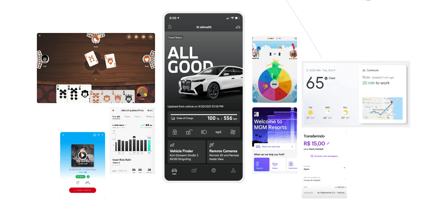 Mobile app development company building cross platform apps